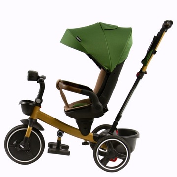 ВЕЛОСИПЕД KIDSEE RAPTOR TRIKE С МУЗЫКОЙ И СВЕТЛО-ЗОЛОТО-ЗЕЛЕНЫМ