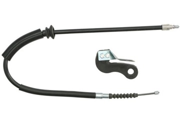 Linka hamulca ręcznego tył L (775mm/635mm) BMW 7 (