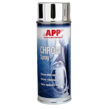 Lakier dekoracyjny z efektem specjalnym chromu| 400 ml |APP CHROM SPRAY