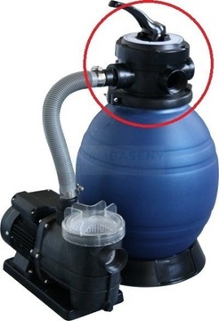 Zawór 7-drożny do filtrów --MONZANA--