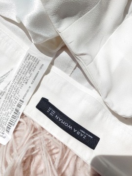 Zara Woman krótkie spodenki koronka rozm. M