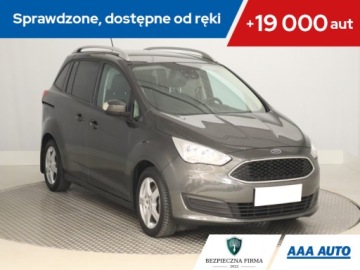Ford C-MAX II Grand C-MAX Facelifting 1.0 EcoBoost 125KM 2018 Ford Grand C-Max 1.0 EcoBoost, Serwis ASO, Klima
