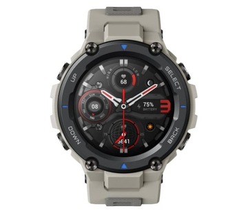 Умные часы Huami Amazfit T-rex PRO Desert Grey. Водонепроницаемость 10 атм.