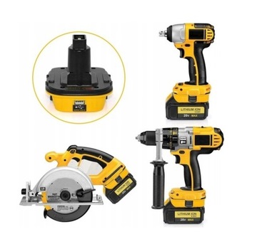 АДАПТЕР NICD К ЛИТИЙ-ИОННОМУ АККУМУЛЯТОРУ DEWALT