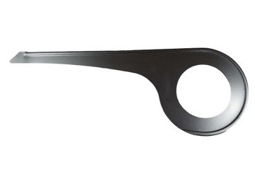 OSŁONA ŁAŃCUCHA 18,5 32/38 METALOWA CZARNA