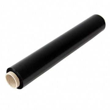 FOLIA STRETCH STRECZ CZARNA 1kg netto samej folii