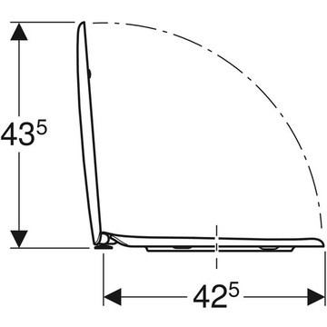 СИДЕНЬЕ ДЛЯ УНИТАЗА КОЛЕСО SOLO МЕДЛЕННО ЗАКРЫВАЮЩЕЕСЯ ИЗ ДЮРОПЛАСТА