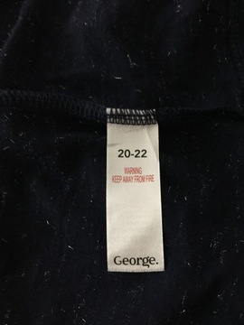 George brokatowa bluzka nocna 4/5XL *PW475*