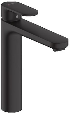 BATERIA UMYWALKOWA WYSOKA CZARNA HANSGROHE VERNIS