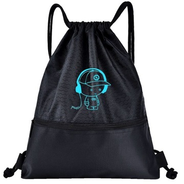 PLECAK SZKOLNY ŚWIECĄCY MŁODZIEŻOWY A4 WOREK PIÓRNIK LISTONOSZKA set4W USB