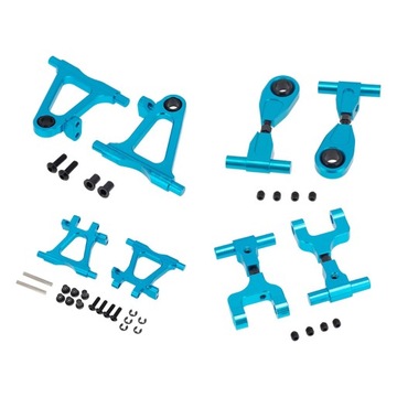 Радиоуправляемые аксессуары для Tamiya TT02, масштаб 1:10, радиоуправляемая машина для хобби, передний задний поворотный рычаг