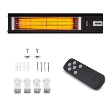 Promiennik podczerwieni elektryczny ciepła IR Veito AERO S 2500W PILOT