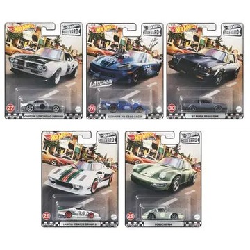 GJT68-5PCS 26-30original Hot Wheels Premium Car Boulevard Diecast 1/64 Poja