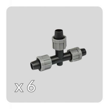 НАБОР КАПЕЛЬНОГО ПОЛИВА С ЛЕНТОЙ КАПЕЛЬНОЙ 16мм 26 ШТ BRADAS