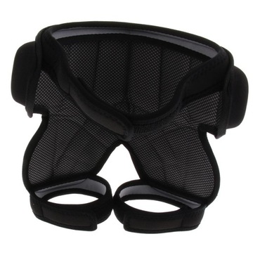 Короткие набедренные протекторы из 3D EVA для катания на лыжах и коньках M, черные