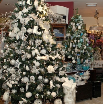 BAŁWAN ŚNIEŻNY BIAŁY 40 cm DUŻA FIGURKA DEKORACJA