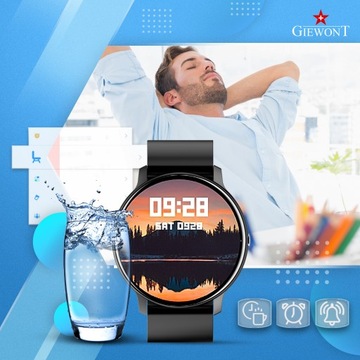 SMARTWATCH Мужские женские часы GIEWONT Sport Вокруг GW120-2 PRO ИНТЕРВЬЮ PL