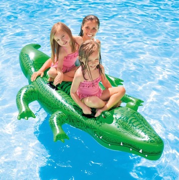 НАДУВНОЙ ВОДНЫЙ МАТРАС ДЛЯ ДЕТЕЙ АЛЬГАТОР INTEX