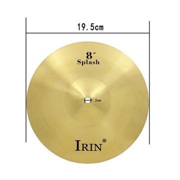 INSTRUMENT MUZYCZNY CYMBAL METALOWY