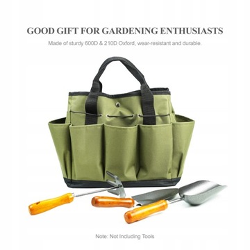 Садовая сумка с 8 карманами. Набор инструментов.
