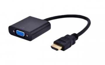 Gembird, Adapter HDMI-A(M)->VGA (F)+Audio