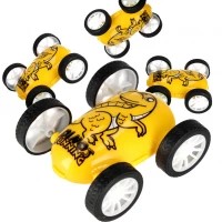 AUTO DWUSTRONNE SAMOCHÓD PRZEWROTKA ZABAWKA DINO