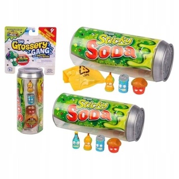 GROSSERY GANG OHYDNA PUSZKA SODA ZGNILAK 4 FIGURKI
