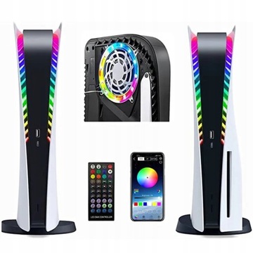 СВЕТОДИОДНАЯ ДЕКОРАТИВНАЯ ПОЛОСКА СВЕТОДИОДНОЕ ОСВЕЩЕНИЕ ДЛЯ КОНСОЛИ PLAYSTATION 5 PS5 RGB
