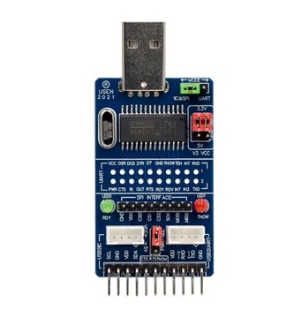 Адаптер/конвертер USB в i2c/ttl/spi CH341