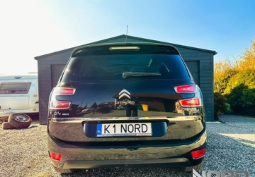 Citroen Grand C4 Picasso I 2.0 HDi FAP 150KM 2013 Citroen C4 Grand Picasso Bezwypadkowy, FV23, 7os Exclusive, KredytowanieLe, zdjęcie 7