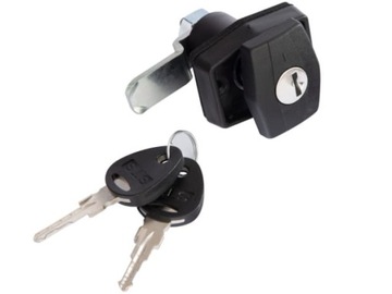 Замок на люк рундука дачи, кемпера, черный СТС