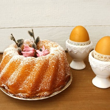 FORMA DO BABKI Z KOMINEM 25CM FOREMKA DO PIECZENIA CIASTA DUŻA WIELKANOC