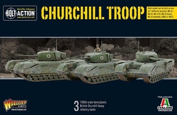 BOLT ACTION Churchill Tank Troop