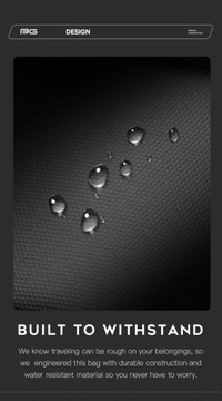 Водонепроницаемый деловой РЮКЗАК BANGE для USB-НОУТБУКА