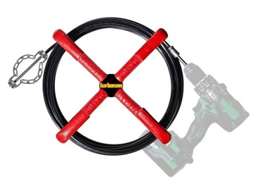 Электрический вантуз канализационный, оборудование для разблокировки труб 75-150мм.