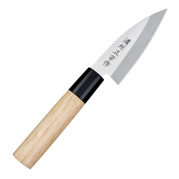 Satake Megumi 420J2 Japoński Ostry Nóż Kuchenny Ajikiri Do Filetowania 9cm