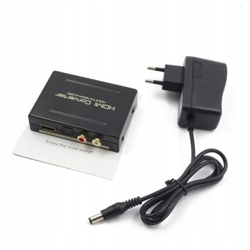 Аудио экстрактор из HDMI в Toslink SPDIF + Cinch