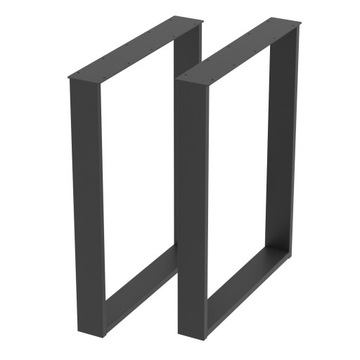 Ножки стола 72х56см Металл 8х2см 2 шт.