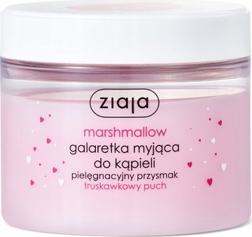 ZIAJA Galaretka myjąca do kąpieli - Marshmallow