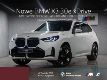 BMW X3 G45 SUV Plug-In 2.0 30e 299KM 2025 BMW X3 30e xDrive 299 KM PHEV - Gotowy do Odbioru - Kamera 360 - HarmanKar