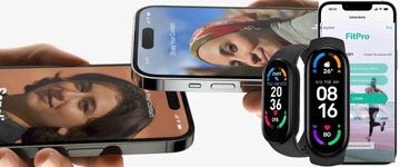 SMARTBAND M7 OPASKA SPORTOWA SMARTWATCH + 2 PASKI