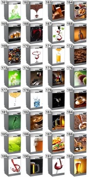 Магнитный коврик можно мыть в посудомоечной машине, множество дизайнов!