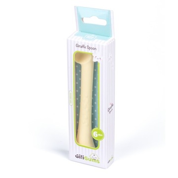 GILIGUMS DUMEL СИЛИКОНОВЫЙ ПРОРЕЗЫВАТЕЛЬ ЖИРАФ ЛОЖКА