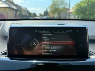 BMW X1 F48 Crossover sDrive18i 136KM 2016 BMW X1 MPAKIET ALCANTARA HEADUP NAWIGACJA GRZANE FOTELE EL.KLAPA SERWISOWA, zdjęcie 12