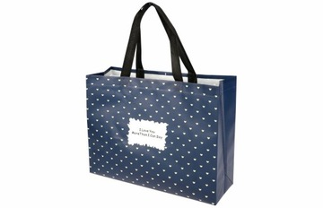TORBA NA ZAKUPY SPRING BLUE RAVI 38x28x12cm
