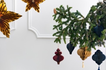 Бумажная безделушка в виде сот Drop DEKOR Christmas