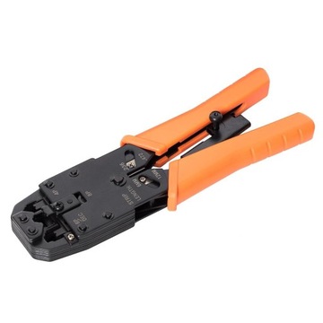 Netrack zaciskarka RJ45 8p+6p+4p, kontrola docisku
