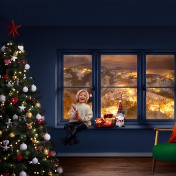 РОЖДЕСТВЕНСКИЙ Гном, эльф, РОЖДЕСТВЕНСКИЙ ПОДАРОК, СТОЯЩИЙ