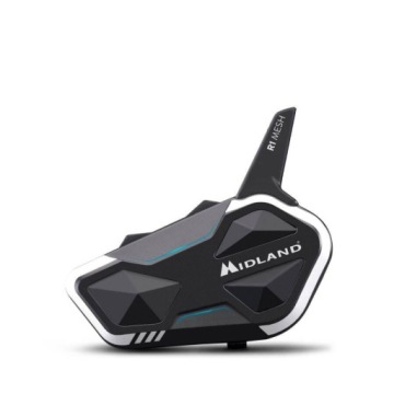 INTERKOM MOTOCYKLOWY MIDLAND R1 MESH BLUETOOTH DO 6 OSÓB JEDNOCZEŚNIE