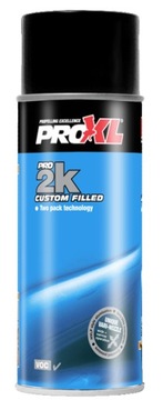 PROXL 2K LAKIER FARBA Z UTWARDZACZEM CZARNY POŁYSK BLACK PIANO 400ML